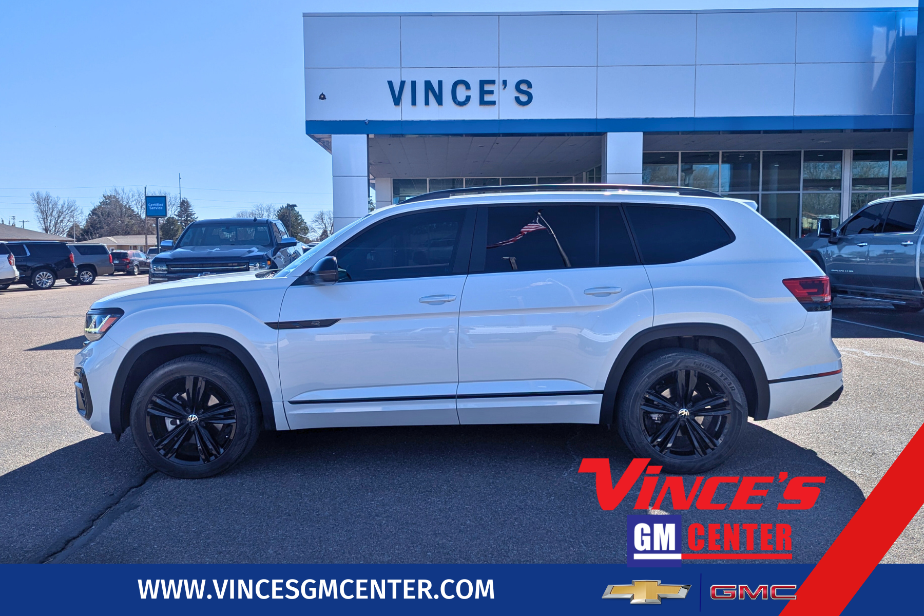 2023 Volkswagen Atlas 3.6L V6 SEL R-Line Black 4MOTION