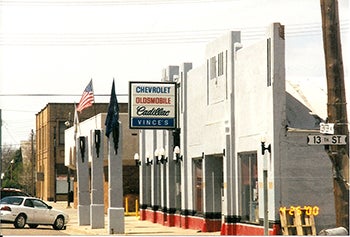 Vince's original shop