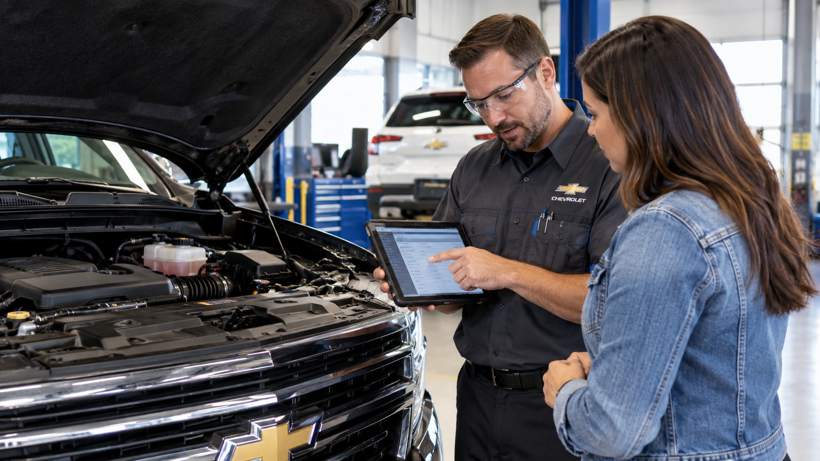 Chevy Service Appointment Repair Explanations Before Work